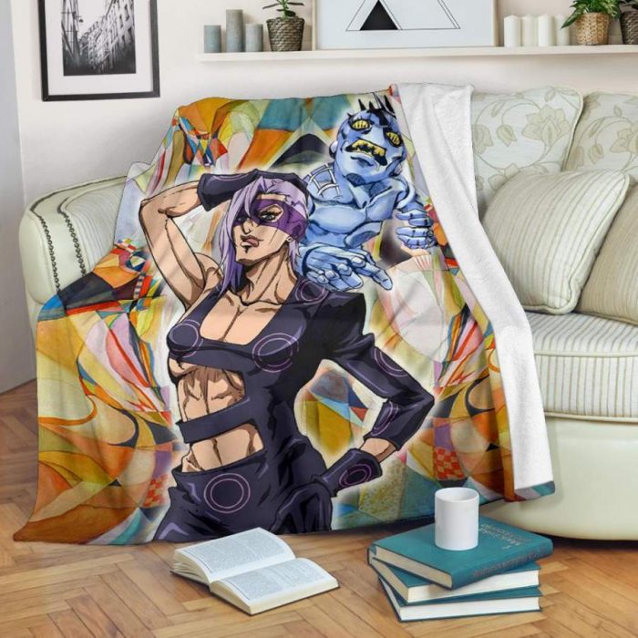 Melone Babyhead Jojo S Bizarre Adventure Blanket Jjba Store