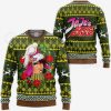 1104 AOP Jojo Characters Ugly Xmas VA Joseph Joestar 3 MK sweatshirt F 2BB - JJBA Store