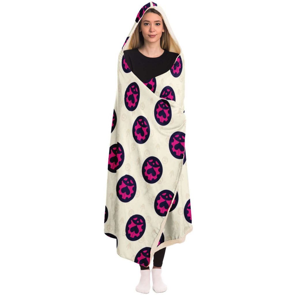 1d4f68bdda1741668963a4f0d2b77467 hoodedBlanket view3 - JJBA Store