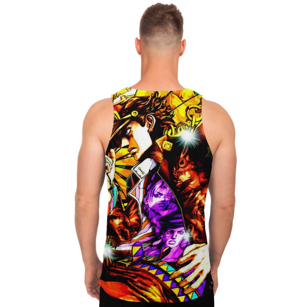 316bc0b7648e11a3ac47dea0a97c4df6 tankTop male back - JJBA Store