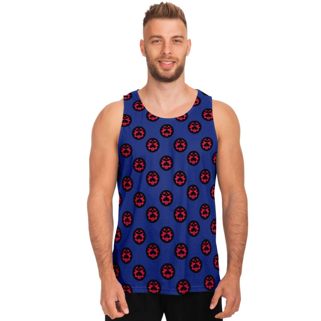 a1d9fff842c9e27e429c2cdad5d93a7f tankTop male front - JJBA Store