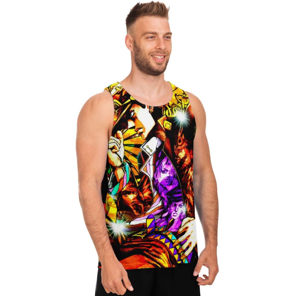 JoJo's Bizarre Adventure Golden Kujo Jotaro Tank Top - JJBA Store