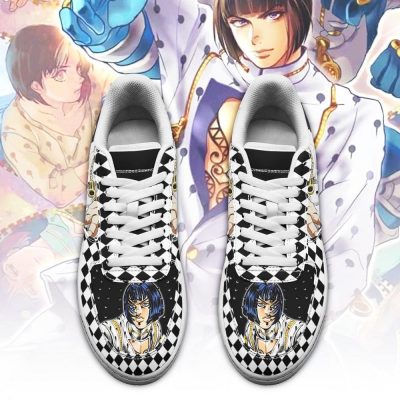 bruno bucciarati air force sneakers jojo anime shoes fan gift idea pt06 gearanime 2 - JJBA Store