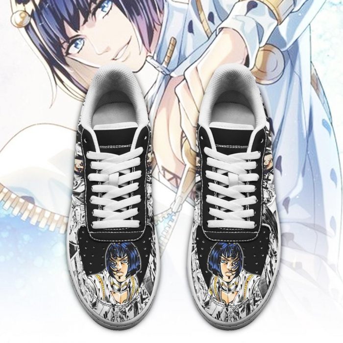 bruno bucciarati air force sneakers manga style jojos anime shoes fan gift pt06 gearanime 2 - JJBA Store