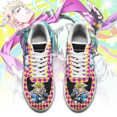 caesar anthonio zeppeli air force sneakers jojo anime shoes fan gift idea pt06 gearanime 2 - JJBA Store