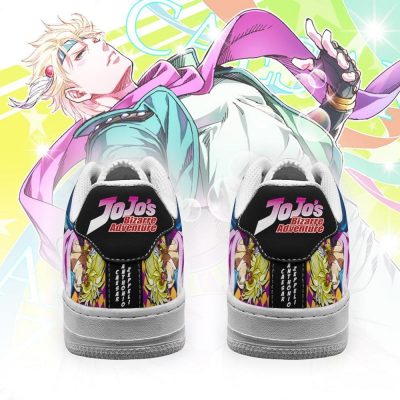 caesar anthonio zeppeli air force sneakers jojo anime shoes fan gift idea pt06 gearanime 3 - JJBA Store
