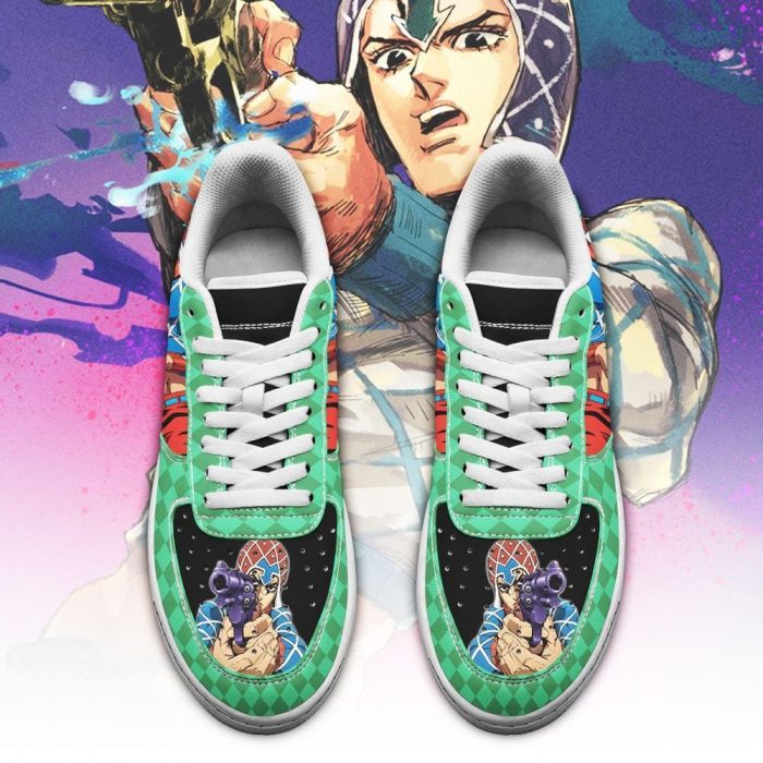 guido mista air force sneakers jojo anime shoes fan gift idea pt06 gearanime 2 - JJBA Store