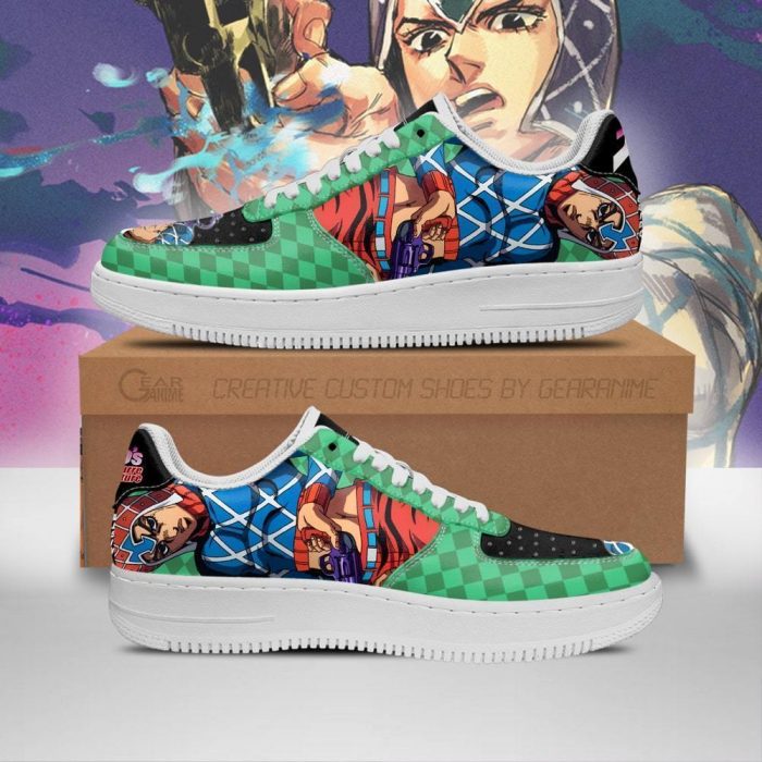 JJBA Guido Mista Air Force Sneakers - JJBA Store