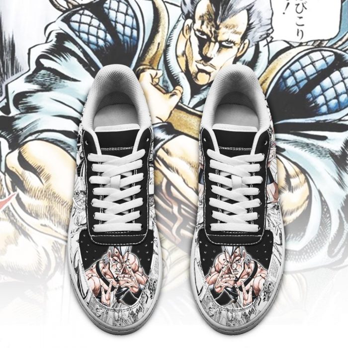 jean pierre polnareff air force sneakers manga style jojos anime shoes fan gift pt06 gearanime 2 - JJBA Store