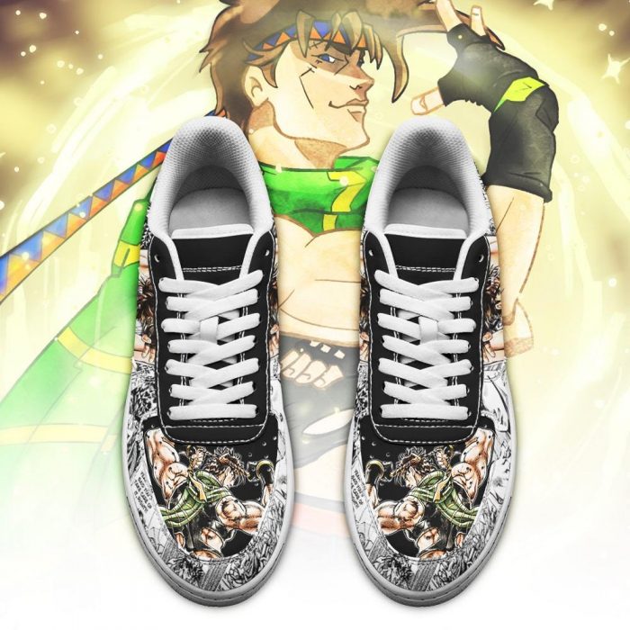 joseph joestar air force sneakers manga style jojos anime shoes fan gift pt06 gearanime 2 - JJBA Store