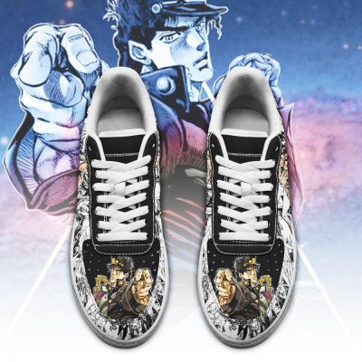 jotaro kujo air force sneakers manga style jojos anime shoes fan gift pt06 gearanime 2 - JJBA Store