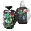 kakyoin hierophant green shirt jojo anime hoodie sweater gearanime 3 - JJBA Store