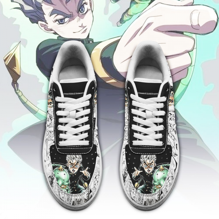 koichi hirose air force sneakers manga style jojos anime shoes fan gift idea pt06 gearanime 2 - JJBA Store