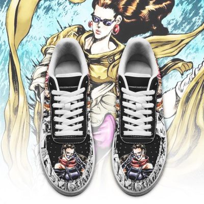 lisa lisa air force sneakers manga style jojos anime shoes fan gift pt06 gearanime 2 - JJBA Store