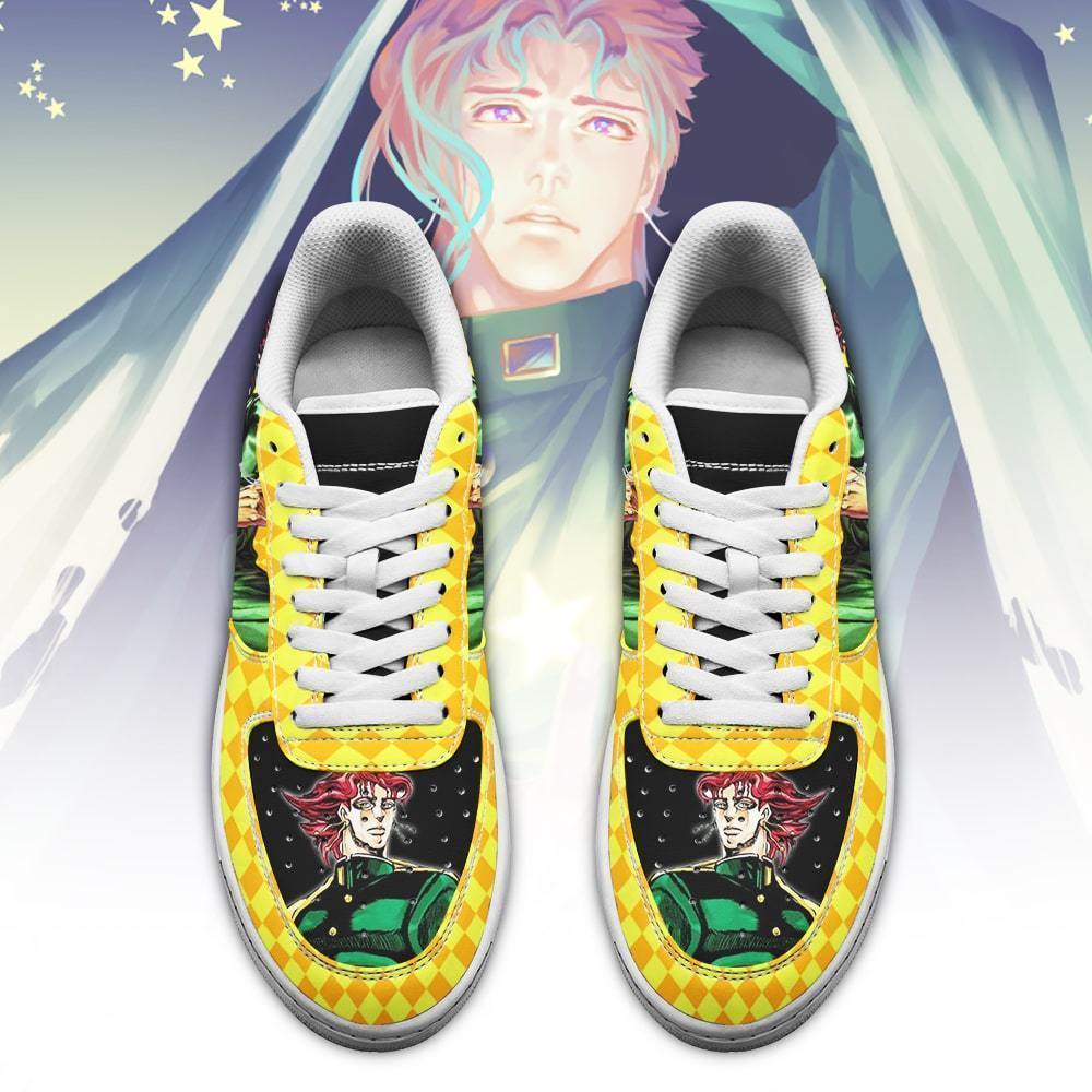 JJBA Noriaki Kakyoin Air Force Sneakers - JJBA Store