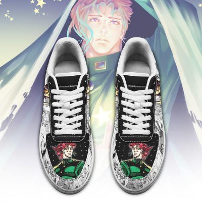 noriaki kakyoin air force sneakers manga style jojos anime shoes fan gift pt06 gearanime 2 - JJBA Store