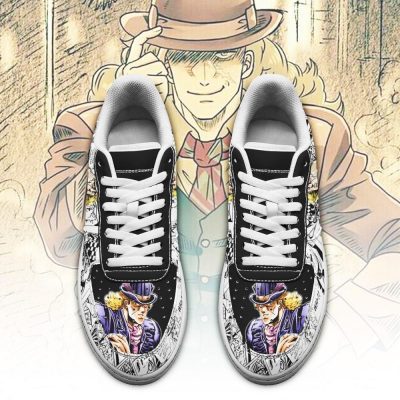 robert speedwagon air force sneakers manga style jojos anime shoes fan gift pt06 gearanime 2 - JJBA Store