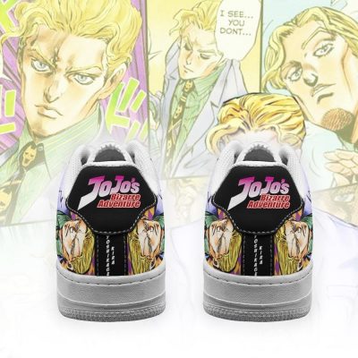 yoshikage kira air force sneakers jojo anime shoes fan gift idea pt06 gearanime 3 - JJBA Store