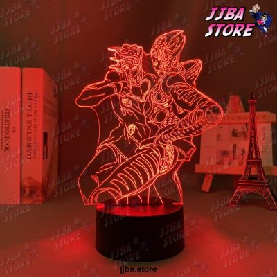 3D Lamp Anime Jojo Bizarre Adventure For Bedroom Decor Light Birthday Gift Him Jojos Led Manga