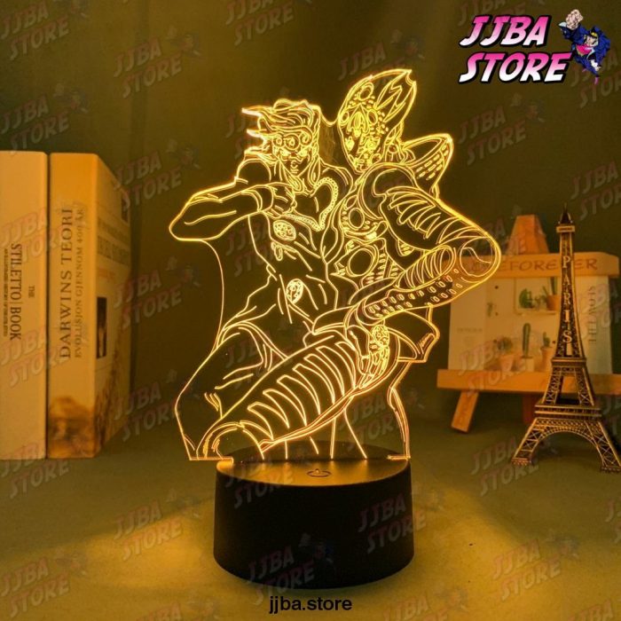 3D Lamp Anime Jojo Bizarre Adventure For Bedroom Decor Light Birthday Gift Him Jojos Led Manga