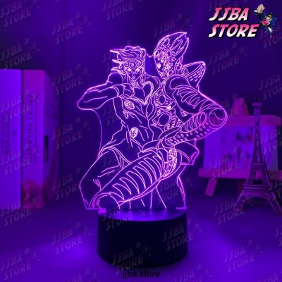 3D Lamp Anime Jojo Bizarre Adventure For Bedroom Decor Light Birthday Gift Him Jojos Led Manga