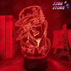 3D Lamp Anime Jojo Bizarre Adventure For Bedroom Decor Light Birthday Gift Manga Jojo Figure Led