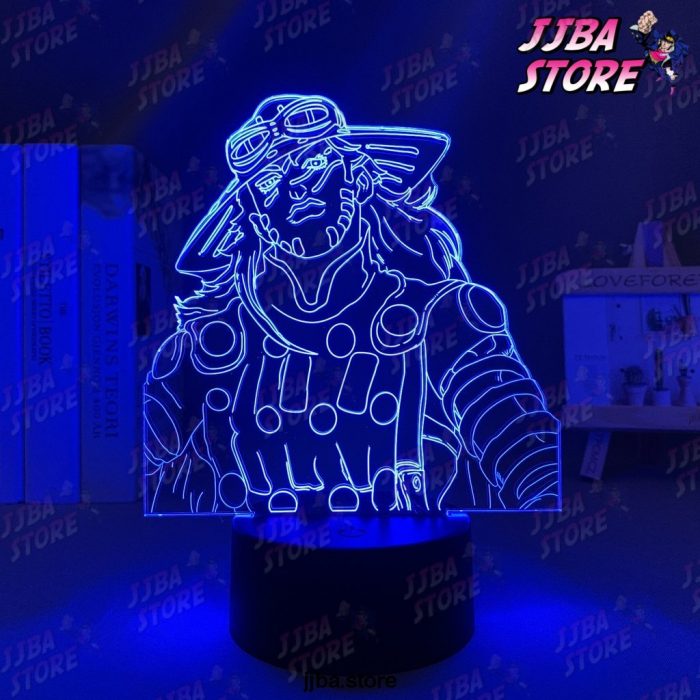 3D Lamp Anime Jojo Bizarre Adventure Gyro Zeppeli For Bedroom Decor Light Birthday Gift Him Jojo Led