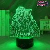 3D Lamp Anime Jojo Bizarre Adventure Gyro Zeppeli For Bedroom Decor Light Birthday Gift Him Jojo Led