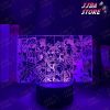 3D Led Light Anime Jojo Bizarre Adventure Group For Bedroom Decor Birthday Gift Him Jojo Lamp Manga