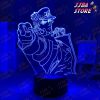 3D Light Anime Jojo Bizarre Adventure Jotaro Kujo For Bedroom Decor Birthday Gift Him Jojo Led Lamp