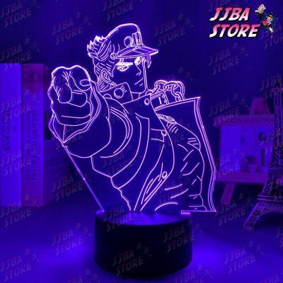 3D Light Anime Jojo Bizarre Adventure Jotaro Kujo For Bedroom Decor Birthday Gift Him Jojo Led Lamp