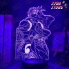 Anime 3D Lamp Jojo Bizarre Adventure Figure For Bedroom Decor Light Birthday Gift Manga Jojo Led