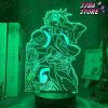 Anime 3D Lamp Jojo Bizarre Adventure Figure For Bedroom Decor Light Birthday Gift Manga Jojo Led