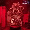 Anime 3D Lamp Jojo Bizarre Adventure Figure For Bedroom Decor Light Birthday Gift Manga Jojo Led