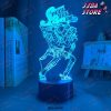 Anime 3D Night Light Jojo Bizarre Adventure Hol Horse For Bedroom Decor Birthday Gift Him Manga Jojo