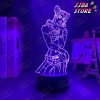 Anime Led Light Jojo Bizarre Adventure Jolyne Cujoh For Bedroom Decor Birthday Gift Him Manga Jojo