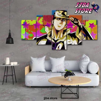 Canvas Prints Handsome Jojo Bizarre Adventure Poster Wall Art Paintings Living Room Pictures Home