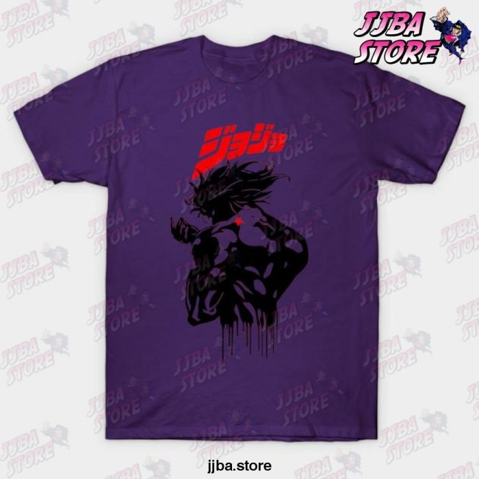 Dio Brando - Jojo T-Shirt Purple / S