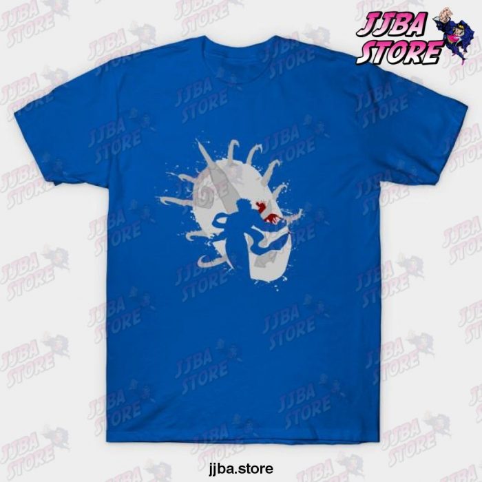 Dio Brando Mask T-Shirt Blue / S