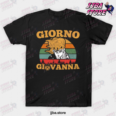 Giorno Giovanna Vintage T-Shirt Black / S