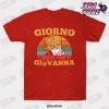 Giorno Giovanna Vintage T-Shirt Red / S