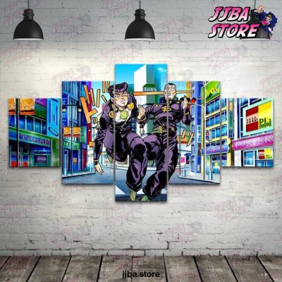 Hd Prints Home Decor Jojo Bizarre Adventure 5 Pieces Pictures Wall Artwork Modular Posters Painting