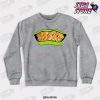 Jjba Go! Zeppeli! Crewneck Sweatshirt Gray / S