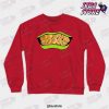 Jjba Go! Zeppeli! Crewneck Sweatshirt Red / S