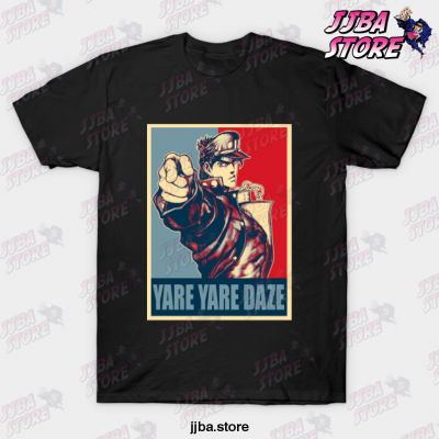 Jjba Yare Daze T-Shirt Black / S