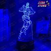 Jojo Bizarre Adventure 3D Light Anime For Bedroom Decor Birthday Gift Manga Jojo Figure Night Lamp