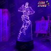 Jojo Bizarre Adventure 3D Light Anime For Bedroom Decor Birthday Gift Manga Jojo Figure Night Lamp