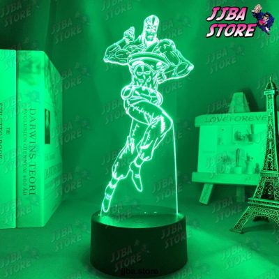Jojo Bizarre Adventure 3D Light Anime For Bedroom Decor Birthday Gift Manga Jojo Figure Night Lamp