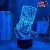 Jojo Bizarre Adventure Jean Pierre Polnareff 3D Led Light Anime For Bedroom Decor Birthday Gift