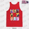 Jojo_S Bizarre Adventure - Heroes Tank Top Red / S